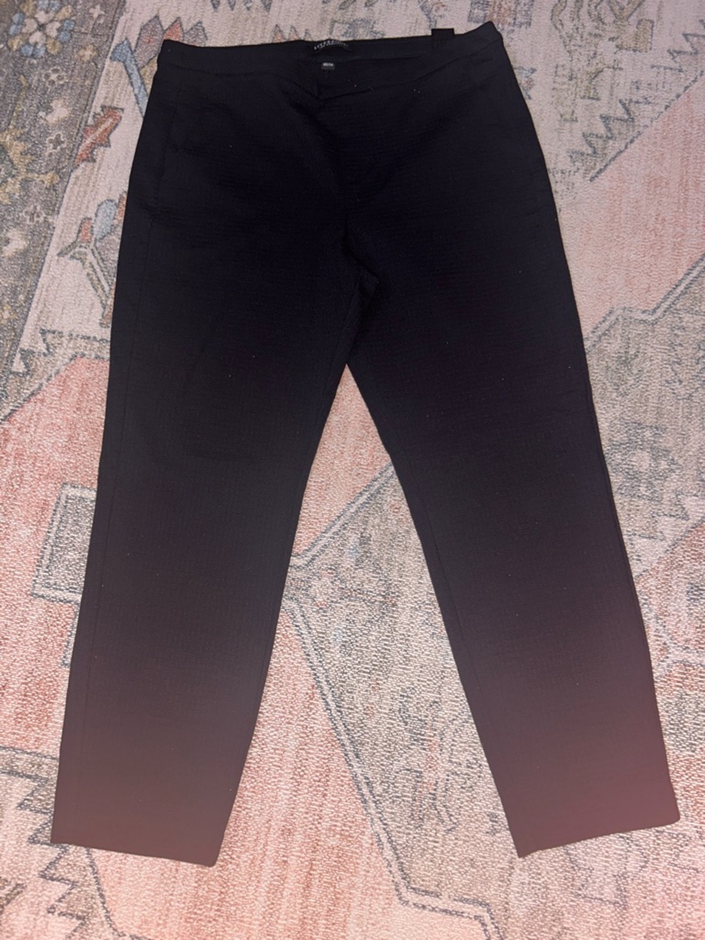 Liverpool Black Cropped Ankle Pants 32/14